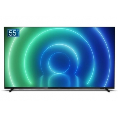 飛利浦（PHILIPS）55英寸酒店機商用電視機全面屏4K網(wǎng)絡(luò)智能液晶電視55PUF7176 普通電視設(shè)備(電視機)
