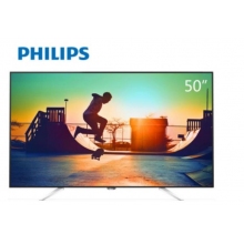 飛利浦（PHILIPS）4K超高清網(wǎng)絡智能全面屏電視 杜比全景聲 客廳影音智能語音 50PUF7176 普通電視設(shè)備(電視機)